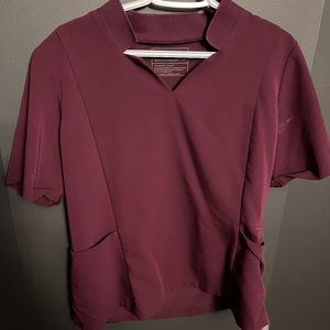 Purple toned figs top